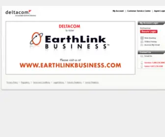 Deltacom.com(Voice, Data, Internet Services for Business) Screenshot