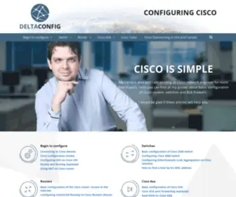 Deltaconfig.com(Configuration Cisco ASA) Screenshot