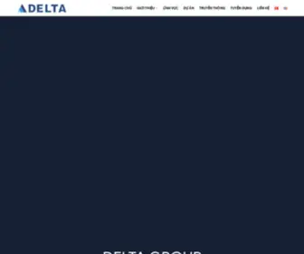 Deltacorp.vn(Tập đoàn Xây dựng DELTA) Screenshot