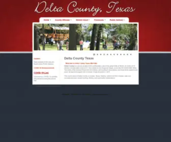 Deltacountytx.com(Delta County) Screenshot