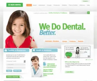 Deltadentalin.com(Dental Benefits for Members) Screenshot