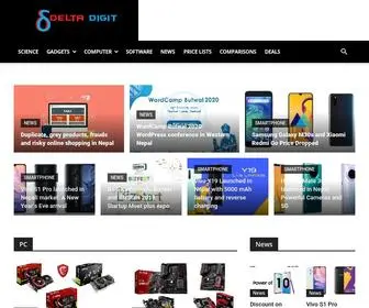 Deltadigit.com(Delta Digit) Screenshot