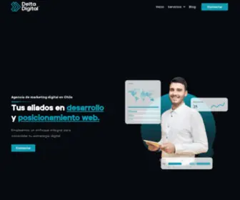 Deltadigital.cl(Agencia de marketing digital en Chile) Screenshot