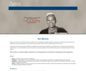 Deltaed.com(Delta Career Education Corporation) Screenshot