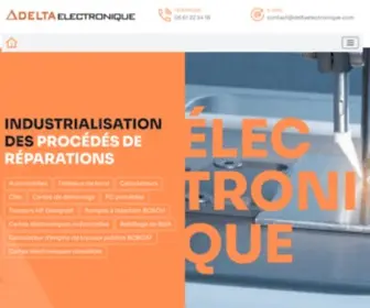 Deltaelectronique.com(DELTA) Screenshot