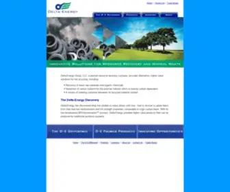 Deltaenergy.com(Innovative Solutions for Resource Recovery and Minimal Waste) Screenshot