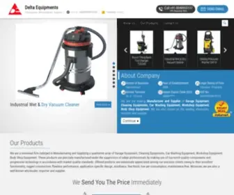 Deltaequipments.com(Delta Equipments) Screenshot