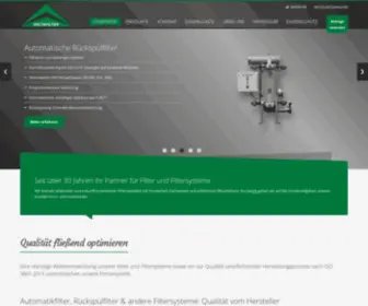 Deltafilter.com(Rückspülfilter) Screenshot