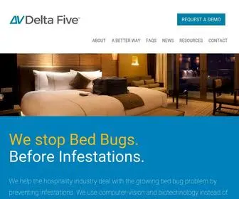 Deltafive.com(We Stop Bed Bugs) Screenshot