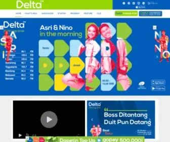 Deltafm.net(Dengerin delta fm streaming) Screenshot