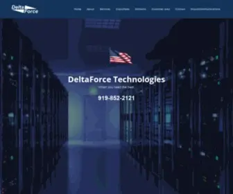 Deltaforce.net(Hosting, Domains, North Carolina, iAuto) Screenshot