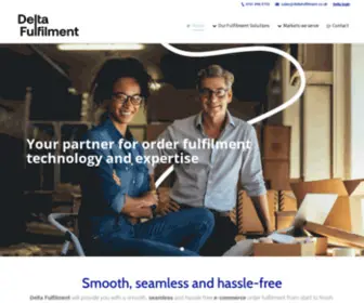 Deltafulfilment.co.uk(Ecommerce Fulfilment Services) Screenshot