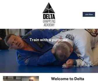 Deltagrapplingacademy.com(Delta Grappling Academy) Screenshot