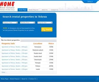 Deltahome.ir(DeltaHome Real Estate) Screenshot