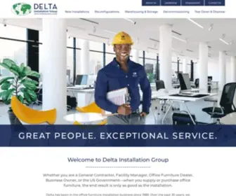 Deltaig.com(Delta Installation Group) Screenshot