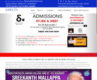 Deltaiit.com(Delta IIT) Screenshot