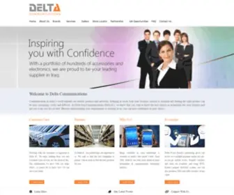 Deltairaq.net(Delta Communications) Screenshot