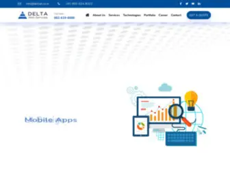 Deltait.co.in(Delta Web services) Screenshot