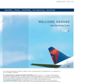 Deltajobs.net(WELCOME ABOARD) Screenshot