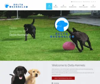 Deltakennels.com(Delta Kennels) Screenshot