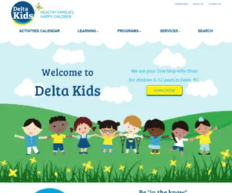 Deltakids.ca(DeltaKids) Screenshot