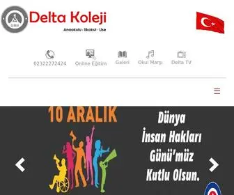 Deltakoleji.com.tr(İzmir) Screenshot