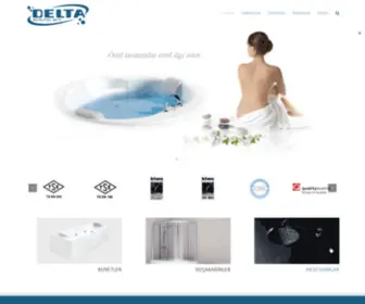 Deltakuvet.com(Delta Küvet) Screenshot