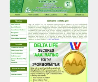 Deltalife.org(Delta Life Insurance Co) Screenshot