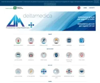 Deltamedica.net(Centro Medico Delta Medica) Screenshot