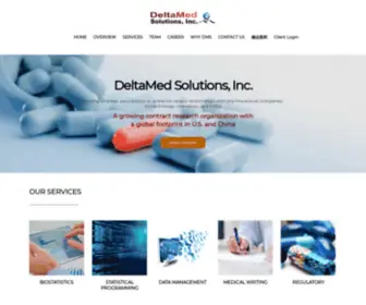 Deltamedsolutions.com(DeltaMed Solutions) Screenshot