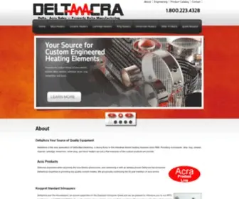 Deltamfg.com(Delta MFG) Screenshot