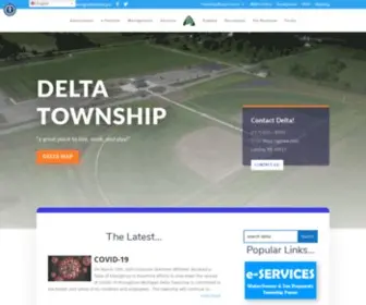 Deltami.gov(Delta Township) Screenshot