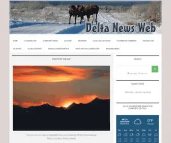 Deltanewsweb.com(Delta News Web) Screenshot