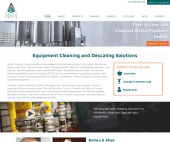 Deltaproducts.com(Delta Products Group) Screenshot