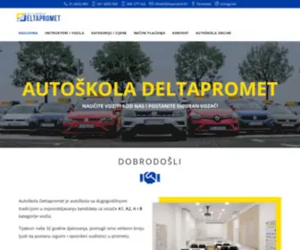 Deltapromet.hr(Autoškola) Screenshot