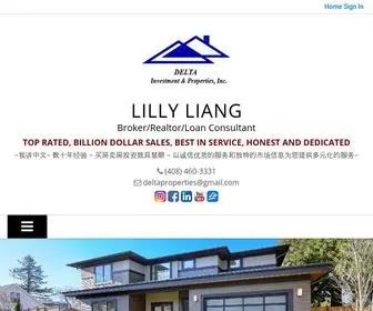 Deltapropertyca.com(Lilly is a real estate market maven) Screenshot