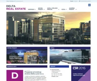 Deltarealestate.rs(Delta Real Estate) Screenshot