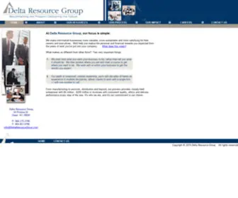 Deltaresourcegroup.com(Delta Resource Group) Screenshot