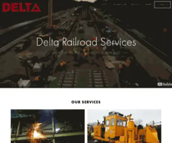 Deltarr.com(Delta Railroad) Screenshot