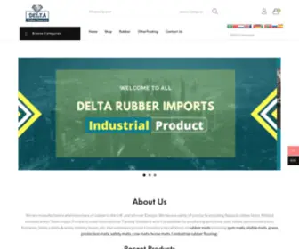 Deltarubberimports.com(Buy Rubber Mats) Screenshot