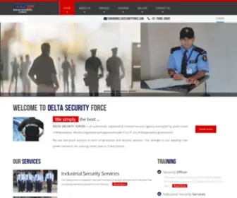 Deltasecurityforce.com(Delta Security Force) Screenshot