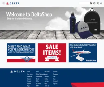 Deltashop.com(Delta Airlines) Screenshot