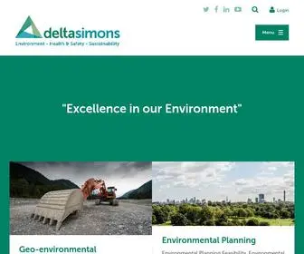 Deltasimons.com(Delta Simons) Screenshot