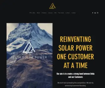 Deltasolarpower.com(Delta Solar Power) Screenshot