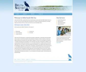 Deltasouthtitle.com(Delta South Title) Screenshot