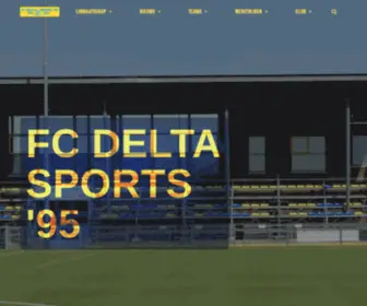 Deltasports.nl(FC Delta Sports '95) Screenshot