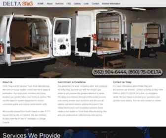 Deltastag.com(DeltaStag Custom Truck Bodies) Screenshot