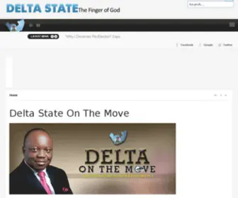 Deltastate.com.ng(Delta State Nigeria) Screenshot