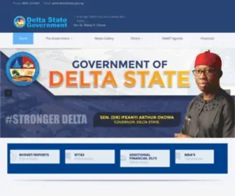 Deltastate.gov.ng(The BIG Heart) Screenshot