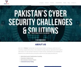 DeltatechGlobal.com(Pakistan Cyber Security Company) Screenshot